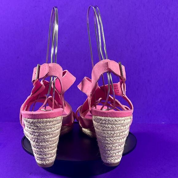 Cole Haan Women's Crystal Wedge Pink Sandals W25389 Shoe Size 10 -NEW - Picture 4 of 8